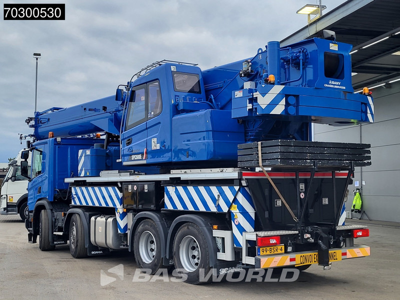Scania P450 P 8X4 Palfinger/SANY SPC500E Telescopic Crane Retarder Navi Automatic Euro 6 - شاحنة كرين: صورة 2 Scania P450 P 8X4 Palfinger/SANY SPC500E Telescopic Crane Retarder Navi Automatic Euro 6 - شاحنة كرين: صورة 2