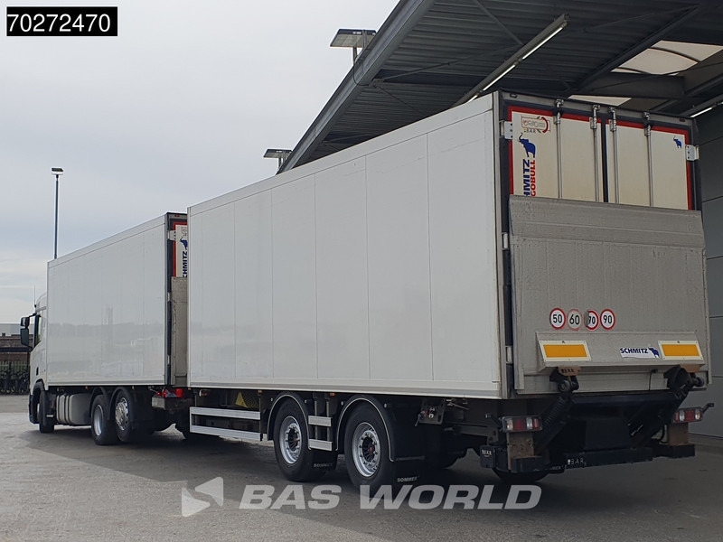 Scania R410 6X2 Carrier Supra 1250 Multi temp Retarder Ladebordwand Liftachse Euro 6 - شاحنة ذات مبرد: صورة 2 Scania R410 6X2 Carrier Supra 1250 Multi temp Retarder Ladebordwand Liftachse Euro 6 - شاحنة ذات مبرد: صورة 2