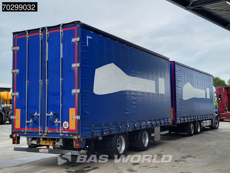Scania R410 R 6X2 NL-Combi Curtainsides Lift+steering axle Automatic Euro 6 - شاحنة ذات ستائر جانبية: صورة 5 Scania R410 R 6X2 NL-Combi Curtainsides Lift+steering axle Automatic Euro 6 - شاحنة ذات ستائر جانبية: صورة 5