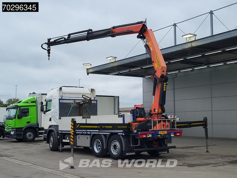 Scania R410 R 6X2 NL-Truck Palfinger PK22002-EH Crane Kran Lift+Steering-Axle Euro 6 - شاحنات مسطحة, شاحنة كرين: صورة 2 Scania R410 R 6X2 NL-Truck Palfinger PK22002-EH Crane Kran Lift+Steering-Axle Euro 6 - شاحنات مسطحة, شاحنة كرين: صورة 2