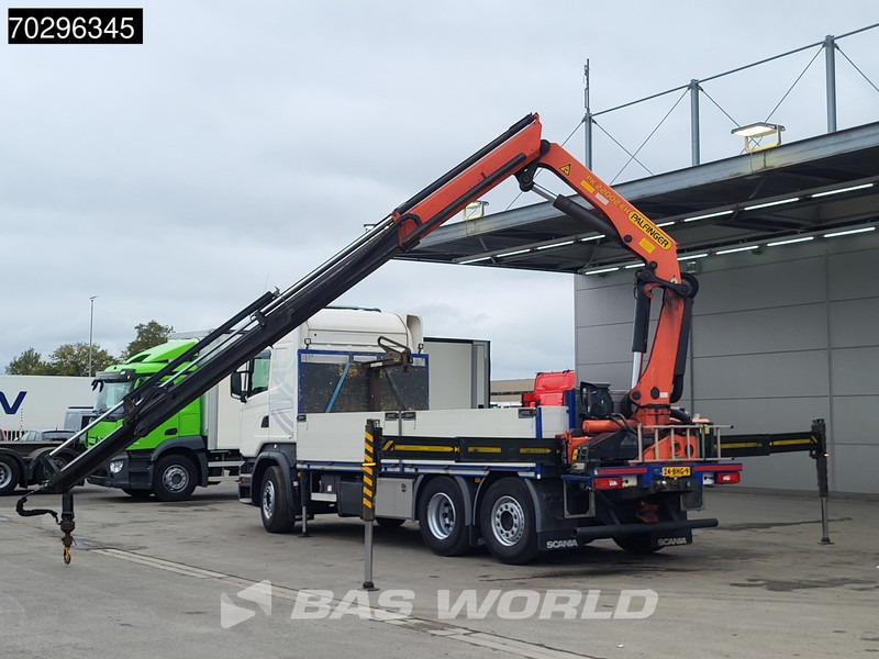 Scania R410 R 6X2 NL-Truck Palfinger PK22002-EH Crane Kran Lift+Steering-Axle Euro 6 - شاحنات مسطحة, شاحنة كرين: صورة 5 Scania R410 R 6X2 NL-Truck Palfinger PK22002-EH Crane Kran Lift+Steering-Axle Euro 6 - شاحنات مسطحة, شاحنة كرين: صورة 5