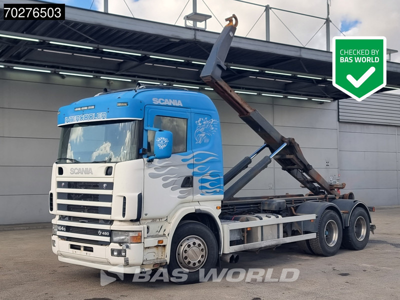 Scania R480 6X2 20tons Multilift LBS 20-570 Retarder Manual Euro 3 - شاحنة برافعة خطافية: صورة 1 Scania R480 6X2 20tons Multilift LBS 20-570 Retarder Manual Euro 3 - شاحنة برافعة خطافية: صورة 1