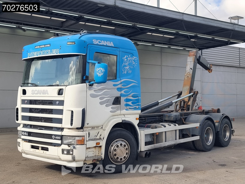 Scania R480 6X2 20tons Multilift LBS 20-570 Retarder Manual Euro 3 - شاحنة برافعة خطافية: صورة 3 Scania R480 6X2 20tons Multilift LBS 20-570 Retarder Manual Euro 3 - شاحنة برافعة خطافية: صورة 3