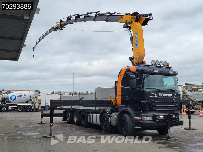 Scania R560 R 10X4 EFFER 655 / 6S Crane +Jib Winch 3-Pedals Lift+Steering-Axle Retarder Euro 5 - شاحنات مسطحة, شاحنة كرين: صورة 3 Scania R560 R 10X4 EFFER 655 / 6S Crane +Jib Winch 3-Pedals Lift+Steering-Axle Retarder Euro 5 - شاحنات مسطحة, شاحنة كرين: صورة 3