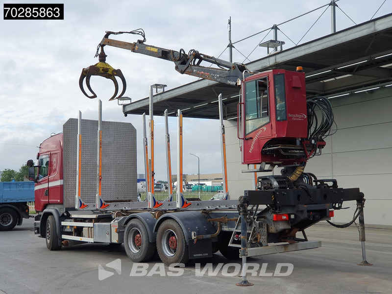 Scania R730 R 6X4 HIAB F108S 79 Crane Retarder Xenon BigAxle Loglift Automatic ACC Euro 6 - شاحنة قطع الأشجار, شاحنة كرين: صورة 2 Scania R730 R 6X4 HIAB F108S 79 Crane Retarder Xenon BigAxle Loglift Automatic ACC Euro 6 - شاحنة قطع الأشجار, شاحنة كرين: صورة 2