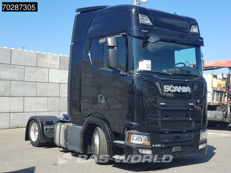 Scania S450 4X2 Mega Retarder Hebesattel 2xTanks Standklima ACC - مقطورة السحب: صورة 3 Scania S450 4X2 Mega Retarder Hebesattel 2xTanks Standklima ACC - مقطورة السحب: صورة 3
