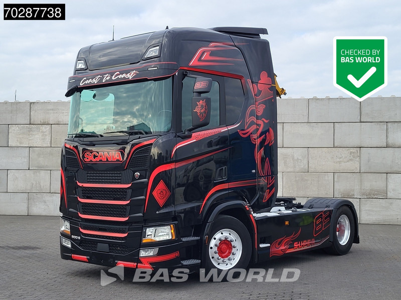 Scania S450 4X2 Retarder 2x Tanks ACC Euro 6 - مقطورة السحب: صورة 1 Scania S450 4X2 Retarder 2x Tanks ACC Euro 6 - مقطورة السحب: صورة 1