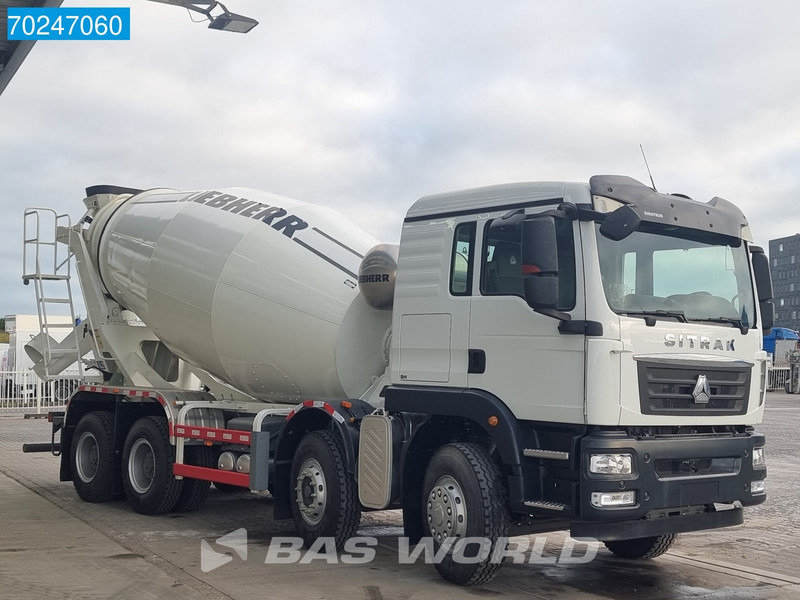 Sitrak G5 350 8X4 8m3 Liebherr HTM 804 H Mixer Big-Axle Steelsuspension - شاحنة خلاطة خرسانة: صورة 3 Sitrak G5 350 8X4 8m3 Liebherr HTM 804 H Mixer Big-Axle Steelsuspension - شاحنة خلاطة خرسانة: صورة 3