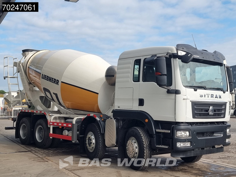 Sitrak G5 350 8X4 NEW! 8m3 Liebherr Mixer Big-Axle Steel Suspension - شاحنة خلاطة خرسانة: صورة 3 Sitrak G5 350 8X4 NEW! 8m3 Liebherr Mixer Big-Axle Steel Suspension - شاحنة خلاطة خرسانة: صورة 3
