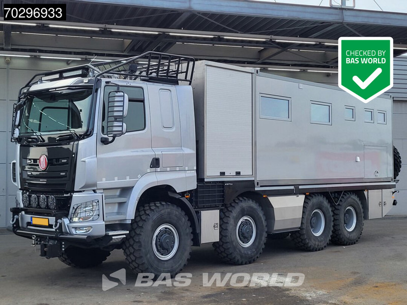 Tatra T158 8X8 NL-Truck 8x8 Off-Grid Camper Hydraulic Winch Generator Retarder Airco Euro 6 - موتر هوم متكامل: صورة 1 Tatra T158 8X8 NL-Truck 8x8 Off-Grid Camper Hydraulic Winch Generator Retarder Airco Euro 6 - موتر هوم متكامل: صورة 1