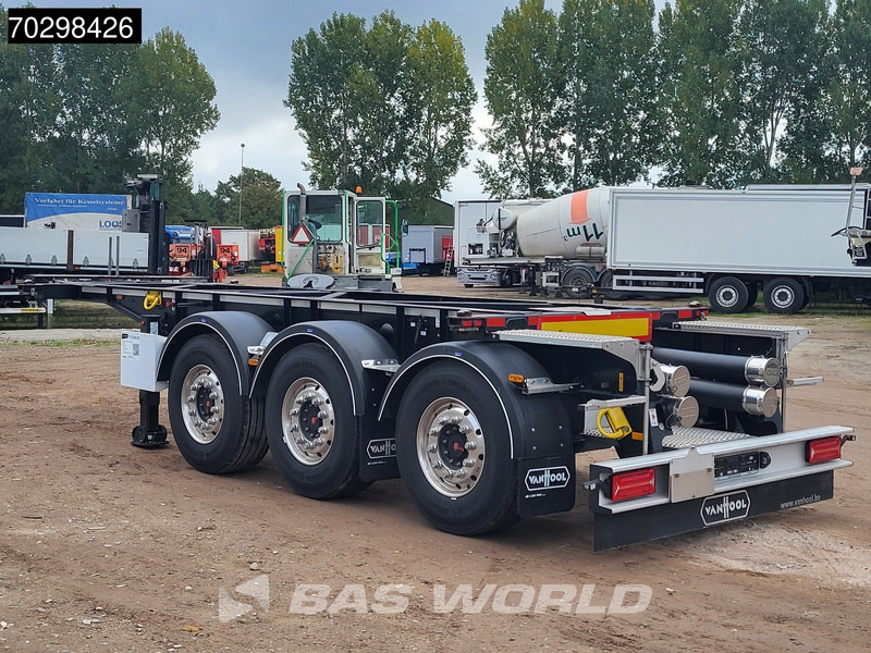 Van Hool FS3444-10 AK u2 3 axles ADR Liftachse 20ft - ناقل حاوية/ نصف مقطورة بحاوية: صورة 5 Van Hool FS3444-10 AK u2 3 axles ADR Liftachse 20ft - ناقل حاوية/ نصف مقطورة بحاوية: صورة 5