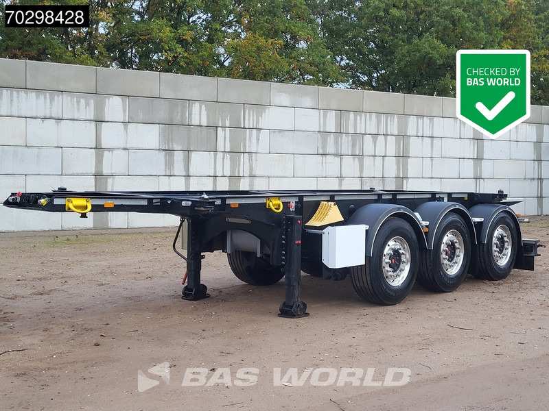 Van Hool FS3444-10 AK u2 3 axles Liftachse ADR 20ft - ناقل حاوية/ نصف مقطورة بحاوية: صورة 1 Van Hool FS3444-10 AK u2 3 axles Liftachse ADR 20ft - ناقل حاوية/ نصف مقطورة بحاوية: صورة 1