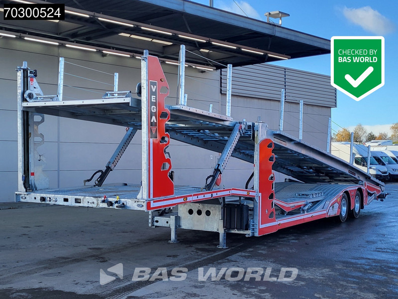 Vega 2 Axle Semi Trailer 2 axles NEW Truck Car Transport Remote BPW - نصف مقطورة نقل سيارات: صورة 1 Vega 2 Axle Semi Trailer 2 axles NEW Truck Car Transport Remote BPW - نصف مقطورة نقل سيارات: صورة 1