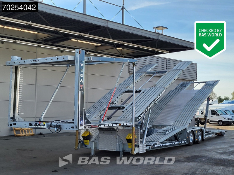 Vega Euromax 2 axles Extendable / 2 Decks - نصف مقطورة نقل سيارات: صورة 1 Vega Euromax 2 axles Extendable / 2 Decks - نصف مقطورة نقل سيارات: صورة 1