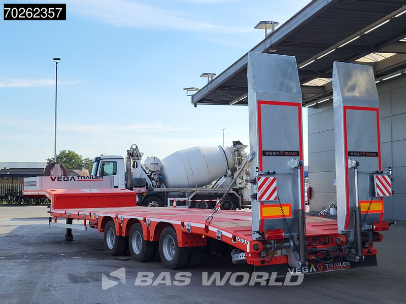 Vega Lowbed 2 axles NEW Hydr. Ramps. Lift+Steering Axle - نصف مقطورة بلودر منخفض: صورة 3 Vega Lowbed 2 axles NEW Hydr. Ramps. Lift+Steering Axle - نصف مقطورة بلودر منخفض: صورة 3