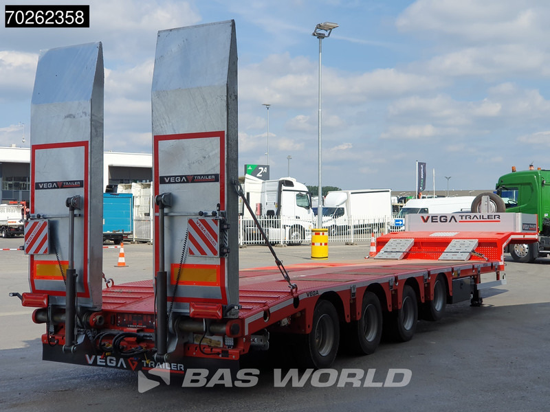 Vega STANDARD LOWBED 2 axles Lift + 2xLenkachse Hydraulic Ramps - نصف مقطورة بلودر منخفض: صورة 5 Vega STANDARD LOWBED 2 axles Lift + 2xLenkachse Hydraulic Ramps - نصف مقطورة بلودر منخفض: صورة 5