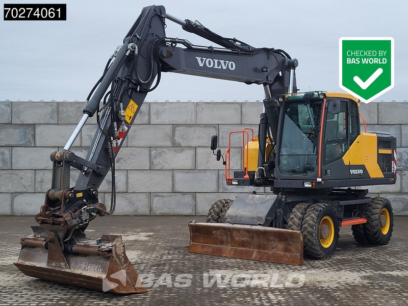 Volvo EW180 E GERMAN MACHINE - حفار ذو عجلات: صورة 1 Volvo EW180 E GERMAN MACHINE - حفار ذو عجلات: صورة 1