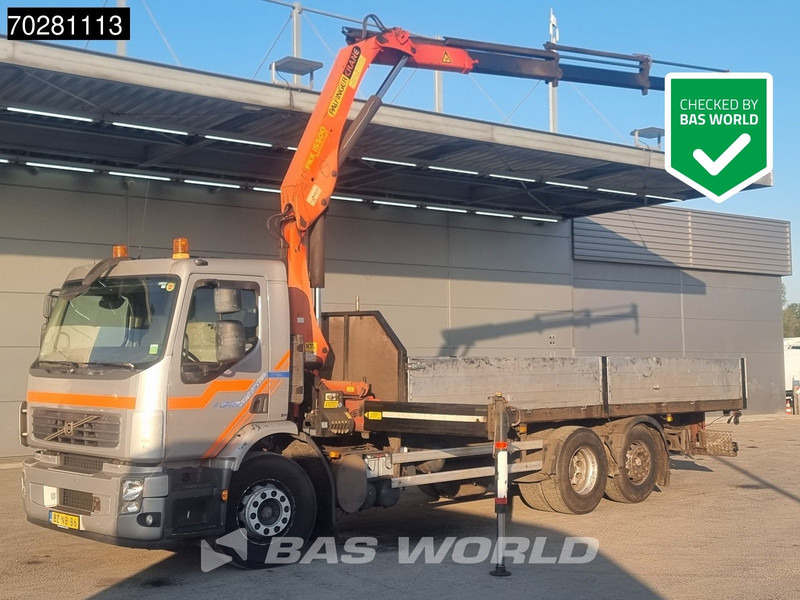 Volvo FE 280 6X2 NL-Truck Palfinger PK15500 Kran Crane Manual Liftachse Euro 4 - شاحنات مسطحة, شاحنة كرين: صورة 1 Volvo FE 280 6X2 NL-Truck Palfinger PK15500 Kran Crane Manual Liftachse Euro 4 - شاحنات مسطحة, شاحنة كرين: صورة 1