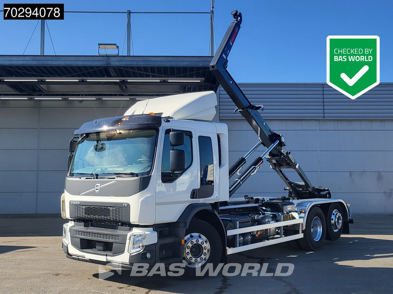 Volvo FE 320 6X2 NEW HIAB 21Tons Abrollkipper Lift+Lenkachse Automatic Euro 6 - شاحنة برافعة خطافية: صورة 1 Volvo FE 320 6X2 NEW HIAB 21Tons Abrollkipper Lift+Lenkachse Automatic Euro 6 - شاحنة برافعة خطافية: صورة 1