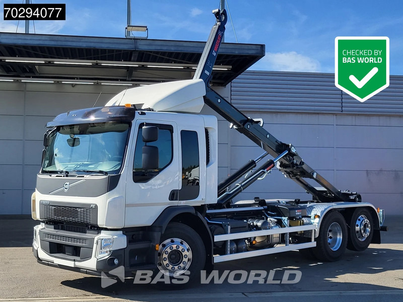 Volvo FE 320 6X2 NEW HIAB 21Tons Abrollkipper Lift+Lenkachse Automatic Euro 6 - شاحنة برافعة خطافية: صورة 1 Volvo FE 320 6X2 NEW HIAB 21Tons Abrollkipper Lift+Lenkachse Automatic Euro 6 - شاحنة برافعة خطافية: صورة 1