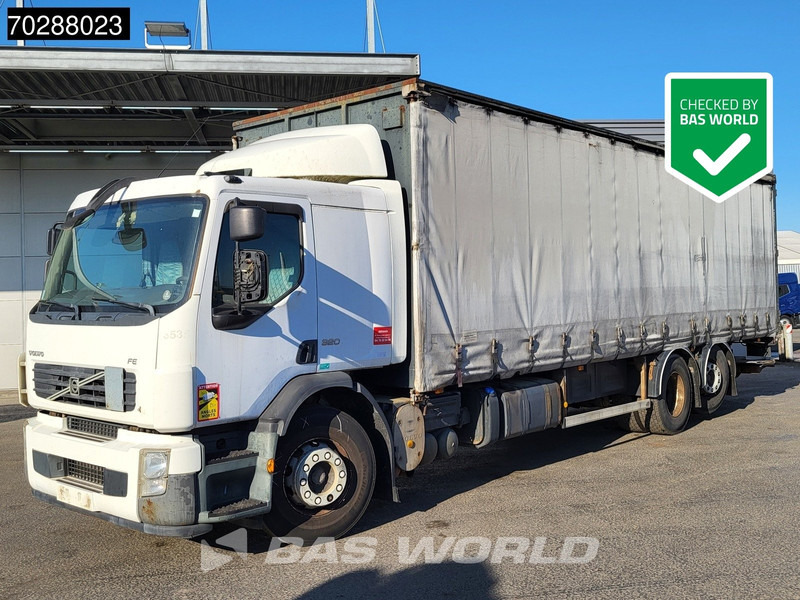 Volvo FE 320 FL 6X2 Lift axle Ladebordwand Manual Euro 4 - شاحنة ذات ستائر جانبية: صورة 1 Volvo FE 320 FL 6X2 Lift axle Ladebordwand Manual Euro 4 - شاحنة ذات ستائر جانبية: صورة 1