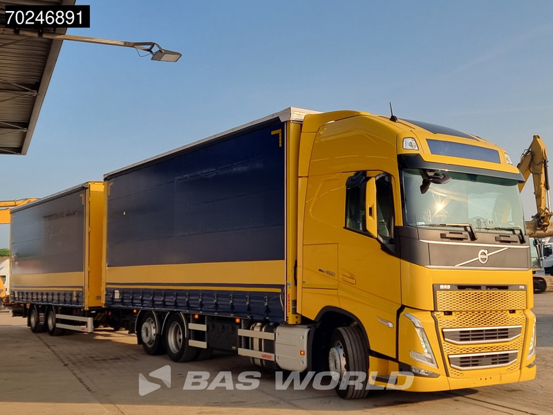 Volvo FH 460 6X2 LNG combi ACC Navi Standklima Liftachse LED EURO 6 - شاحنة ذات ستائر جانبية: صورة 5 Volvo FH 460 6X2 LNG combi ACC Navi Standklima Liftachse LED EURO 6 - شاحنة ذات ستائر جانبية: صورة 5