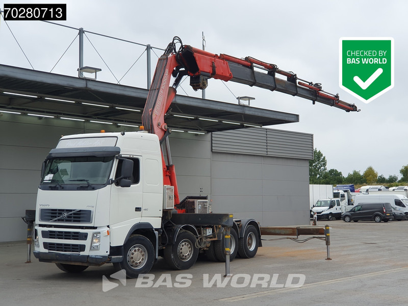 Volvo FH 460 FH 8X4 Manual Fassi F900A XP.27 Crane+Winch Big-Axle Lenkachse Kran Euro 3 - رأس تريلا: صورة 1 Volvo FH 460 FH 8X4 Manual Fassi F900A XP.27 Crane+Winch Big-Axle Lenkachse Kran Euro 3 - رأس تريلا: صورة 1