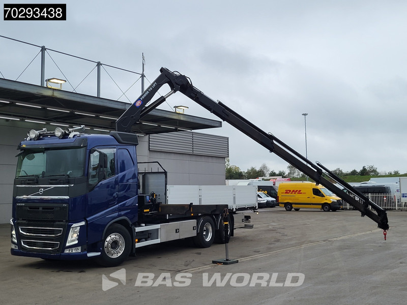 Volvo FH 500 FH 6X2 HMF 2620K-RC Crane Xenon Lift+Steering-Axle Automatic Euro 6 - شاحنات مسطحة, شاحنة كرين: صورة 5 Volvo FH 500 FH 6X2 HMF 2620K-RC Crane Xenon Lift+Steering-Axle Automatic Euro 6 - شاحنات مسطحة, شاحنة كرين: صورة 5