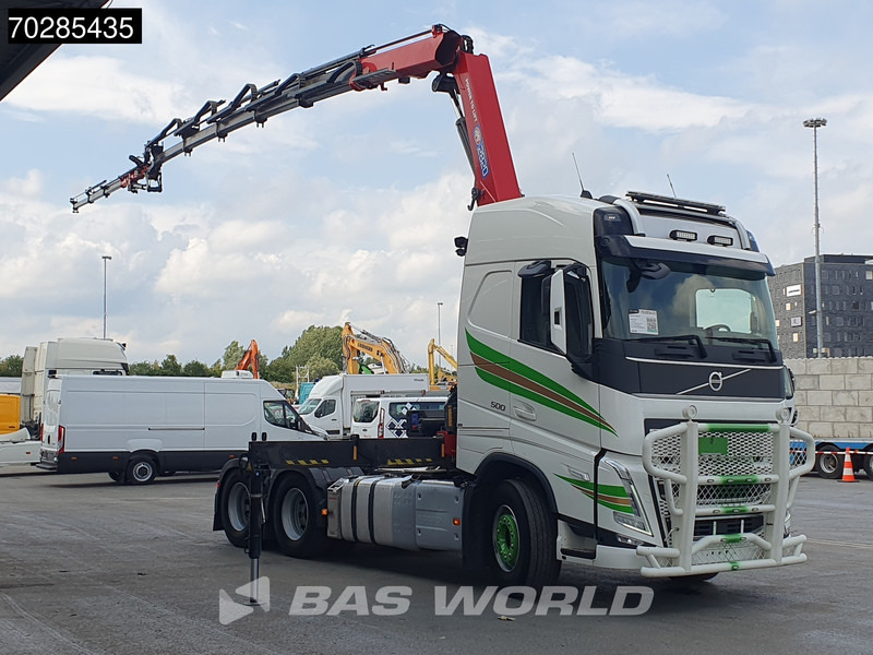 Volvo FH 500 FH 6X4 Full-Air Liftachse HMF 2820K-RCS Crane+JIB Remote Control I-ParkCool VDS LED Kran - مقطورة السحب: صورة 3 Volvo FH 500 FH 6X4 Full-Air Liftachse HMF 2820K-RCS Crane+JIB Remote Control I-ParkCool VDS LED Kran - مقطورة السحب: صورة 3