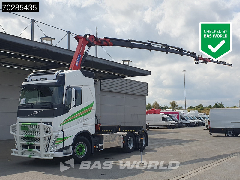 Volvo FH 500 FH 6X4 Full-Air Liftachse HMF 2820K-RCS Crane+JIB Remote Control I-ParkCool VDS LED Kran - مقطورة السحب: صورة 1 Volvo FH 500 FH 6X4 Full-Air Liftachse HMF 2820K-RCS Crane+JIB Remote Control I-ParkCool VDS LED Kran - مقطورة السحب: صورة 1