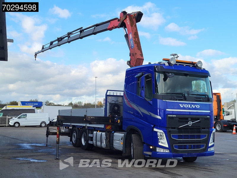 Volvo FH 540 FH 6X2 HMF 3220-K7 Crane Kran Lift-Axle Big-Axle Xenon Automatic Euro 6 - شاحنات مسطحة, شاحنة كرين: صورة 3 Volvo FH 540 FH 6X2 HMF 3220-K7 Crane Kran Lift-Axle Big-Axle Xenon Automatic Euro 6 - شاحنات مسطحة, شاحنة كرين: صورة 3