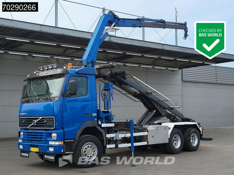 Volvo FH12 380 6X2 NL-Truck HMF 1463K2 Crane Steelsuspension Lift-Axle Manual Euro 3 - شاحنة, شاحنة كرين: صورة 1 Volvo FH12 380 6X2 NL-Truck HMF 1463K2 Crane Steelsuspension Lift-Axle Manual Euro 3 - شاحنة, شاحنة كرين: صورة 1
