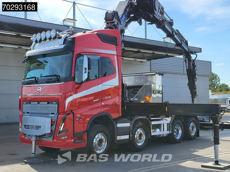Volvo FH16 650 FH16 8X2 Tractorhead HMF 7020K-RCS Crane + Fly-Jib Lift+Steering Axle Navi ACC - رأس تريلا: صورة 5 Volvo FH16 650 FH16 8X2 Tractorhead HMF 7020K-RCS Crane + Fly-Jib Lift+Steering Axle Navi ACC - رأس تريلا: صورة 5