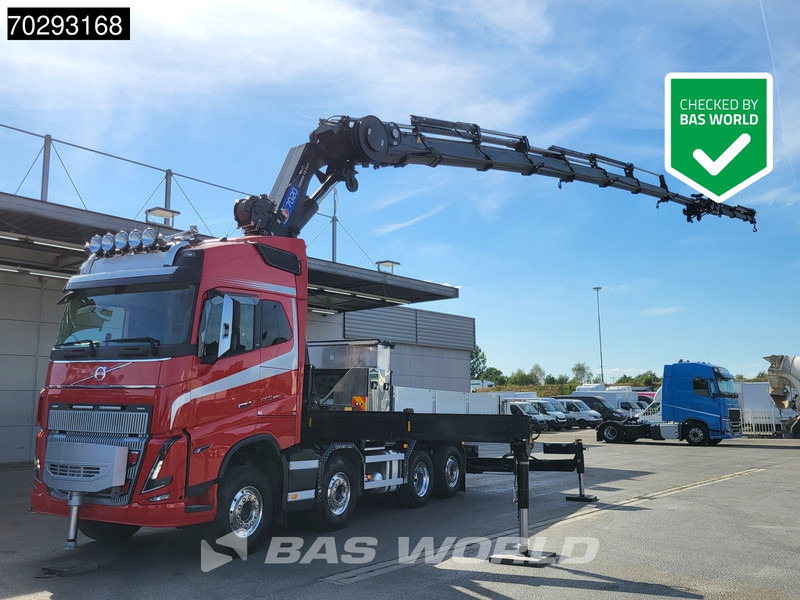 Volvo FH16 650 FH16 8X2 Tractorhead HMF 7020K-RCS Crane + Fly-Jib Lift+Steering Axle Navi ACC - رأس تريلا: صورة 1 Volvo FH16 650 FH16 8X2 Tractorhead HMF 7020K-RCS Crane + Fly-Jib Lift+Steering Axle Navi ACC - رأس تريلا: صورة 1