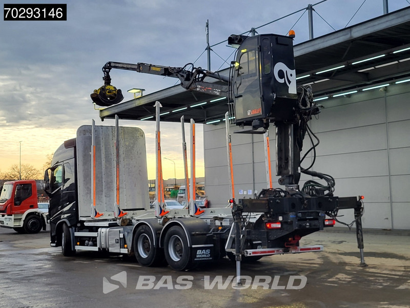Volvo FH16 750 FH16 6X4 HIAB LOGLIFT F108S 83 Wood crane Retarder VEB+ Big-Axle Euro 6 - شاحنة قطع الأشجار, شاحنة كرين: صورة 2 Volvo FH16 750 FH16 6X4 HIAB LOGLIFT F108S 83 Wood crane Retarder VEB+ Big-Axle Euro 6 - شاحنة قطع الأشجار, شاحنة كرين: صورة 2