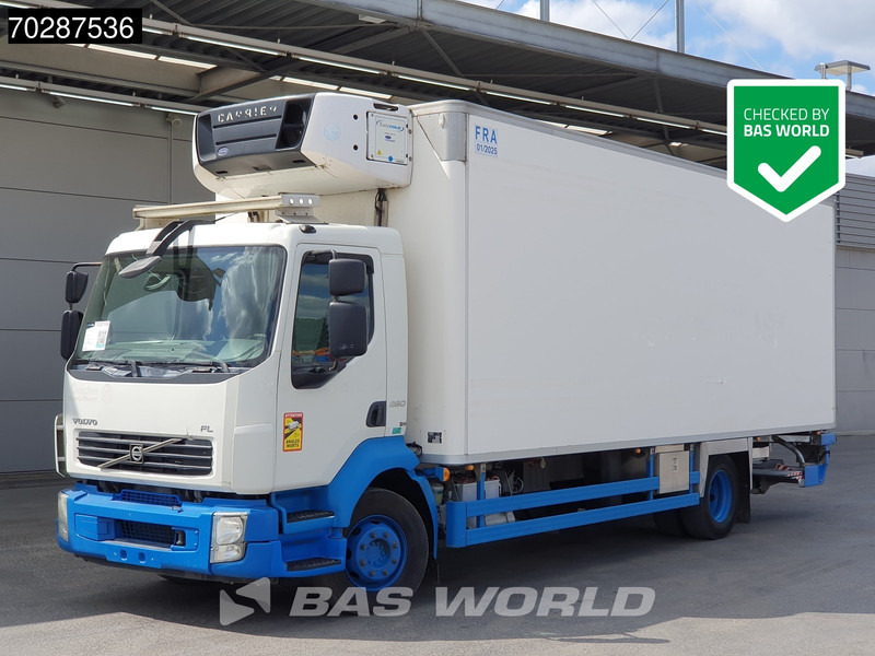 Volvo FL 260 4X2 Carrier Supra 750Nordic Ladebordwand Manual Euro 5 - شاحنة ذات مبرد: صورة 1 Volvo FL 260 4X2 Carrier Supra 750Nordic Ladebordwand Manual Euro 5 - شاحنة ذات مبرد: صورة 1