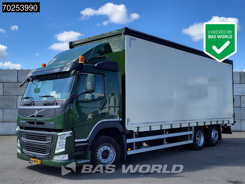 Volvo FM 330 6X2 NL-Truck Lift+Lenkachse Hartholz-Boden forklift preparation Euro 6 - شاحنة ذات ستائر جانبية: صورة 1 Volvo FM 330 6X2 NL-Truck Lift+Lenkachse Hartholz-Boden forklift preparation Euro 6 - شاحنة ذات ستائر جانبية: صورة 1