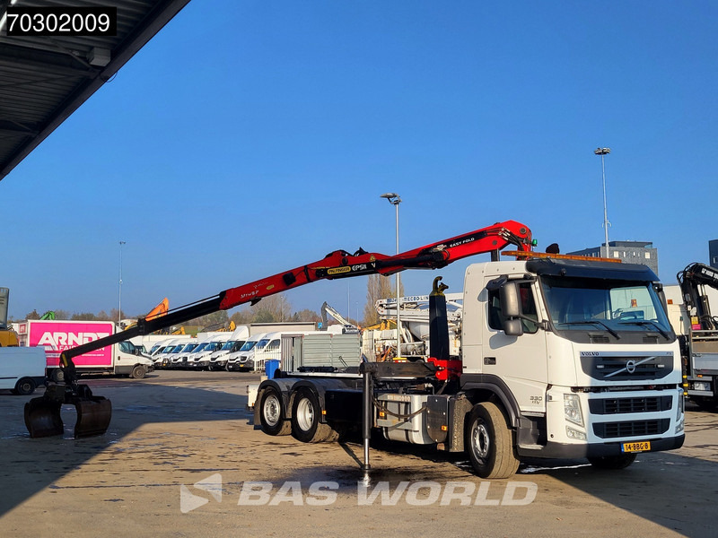 Volvo FM 330 FM 6X2 Palfinger Epsilon Z-Crane VDL Hook Lift+Steering Axle - شاحنة برافعة خطافية, شاحنة كرين: صورة 5 Volvo FM 330 FM 6X2 Palfinger Epsilon Z-Crane VDL Hook Lift+Steering Axle - شاحنة برافعة خطافية, شاحنة كرين: صورة 5
