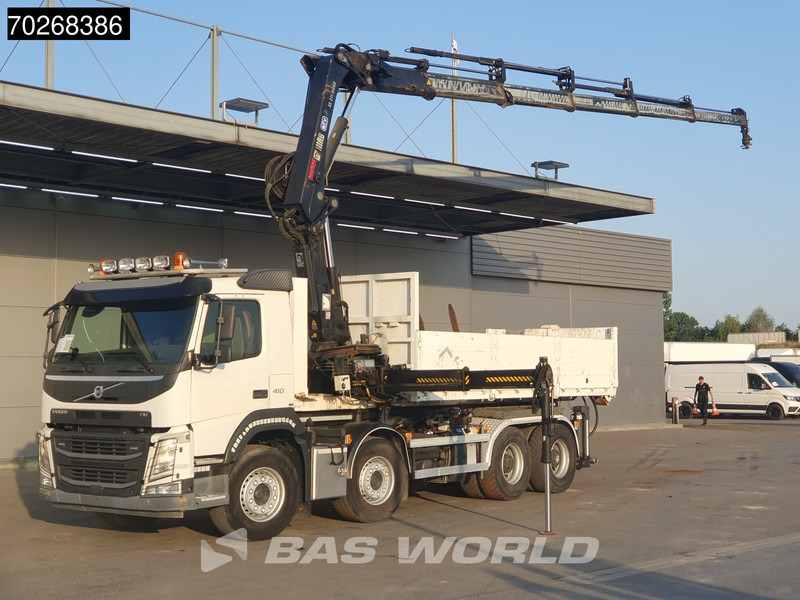 Volvo FM 410 8X4 211EP-5 HIDUO Kran Crane Steel suspension Big-Axle VEB Euro 6 - شاحنة برافعة خطافية, شاحنة كرين: صورة 1 Volvo FM 410 8X4 211EP-5 HIDUO Kran Crane Steel suspension Big-Axle VEB Euro 6 - شاحنة برافعة خطافية, شاحنة كرين: صورة 1