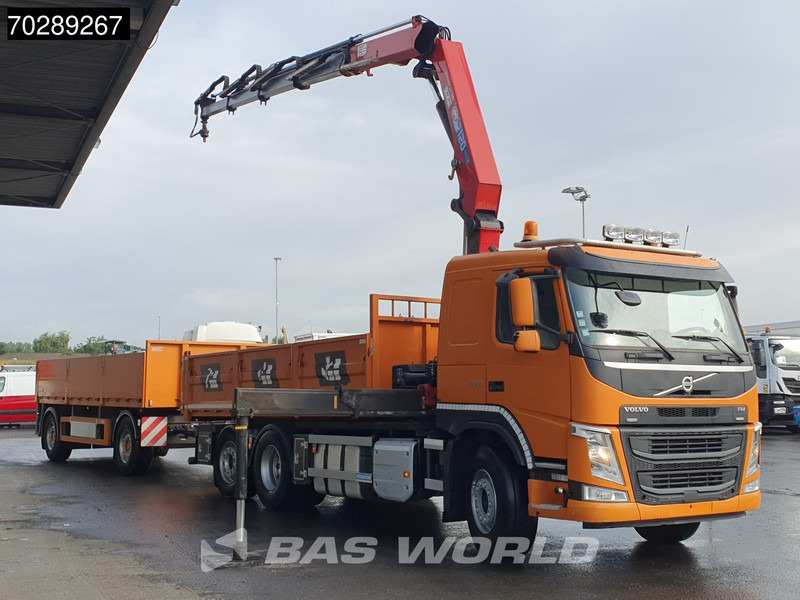 Volvo FM 420 6X2 Combi HMF 2120 K 4 Crane Kran Lift+lenkasche Euro 6 - شاحنة قلاب, شاحنة كرين: صورة 3 Volvo FM 420 6X2 Combi HMF 2120 K 4 Crane Kran Lift+lenkasche Euro 6 - شاحنة قلاب, شاحنة كرين: صورة 3
