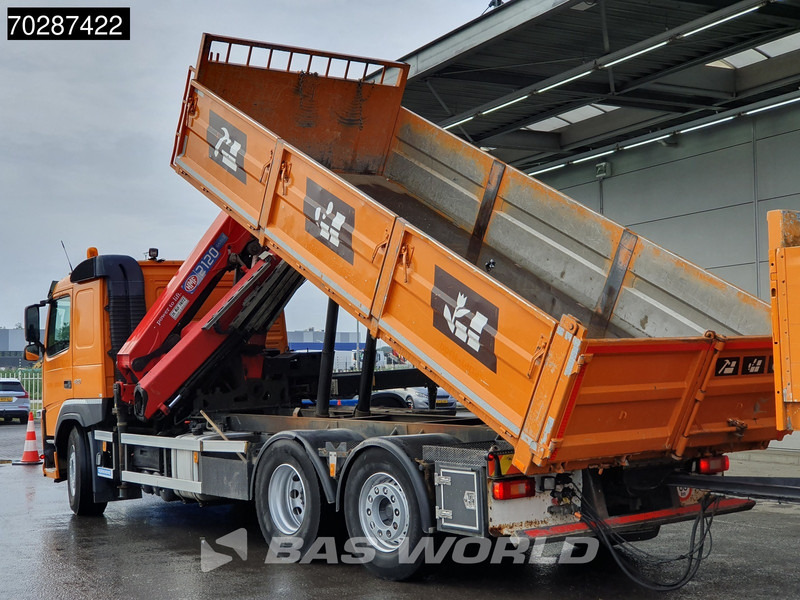 Volvo FM 420 6X2 HMF 2120 K 4 Crane Lift+lenkasche Euro 6 - شاحنة قلاب, شاحنة كرين: صورة 2 Volvo FM 420 6X2 HMF 2120 K 4 Crane Lift+lenkasche Euro 6 - شاحنة قلاب, شاحنة كرين: صورة 2