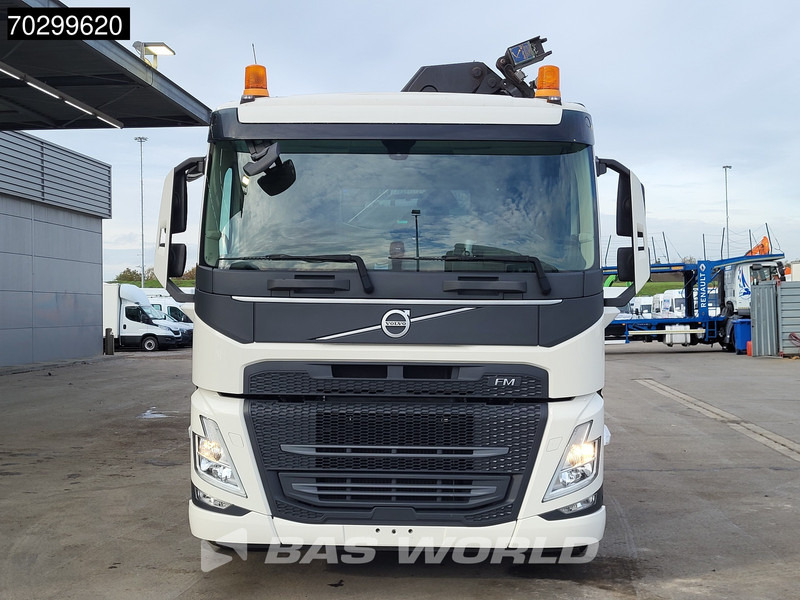 شاحنة برافعة خطافية, شاحنة كرين Volvo FM 430 FM 6X2 HMF 2320K-RCS Kran Crane + VDL S-21-6200 Lift + Steering Axle: صورة 16