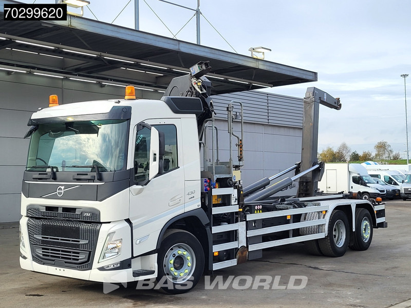 شاحنة برافعة خطافية, شاحنة كرين Volvo FM 430 FM 6X2 HMF 2320K-RCS Kran Crane + VDL S-21-6200 Lift + Steering Axle: صورة 12