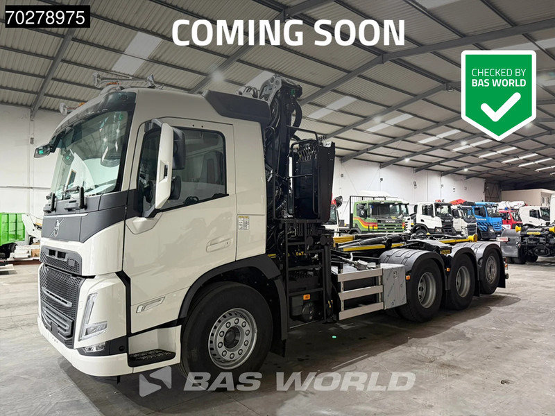 Volvo FM 460 8X4 NEW! Palfinger Q200Z95TR HPLS Crane + HT 24 TEC Hooklift ACC LED - شاحنة برافعة خطافية, شاحنة كرين: صورة 1 Volvo FM 460 8X4 NEW! Palfinger Q200Z95TR HPLS Crane + HT 24 TEC Hooklift ACC LED - شاحنة برافعة خطافية, شاحنة كرين: صورة 1