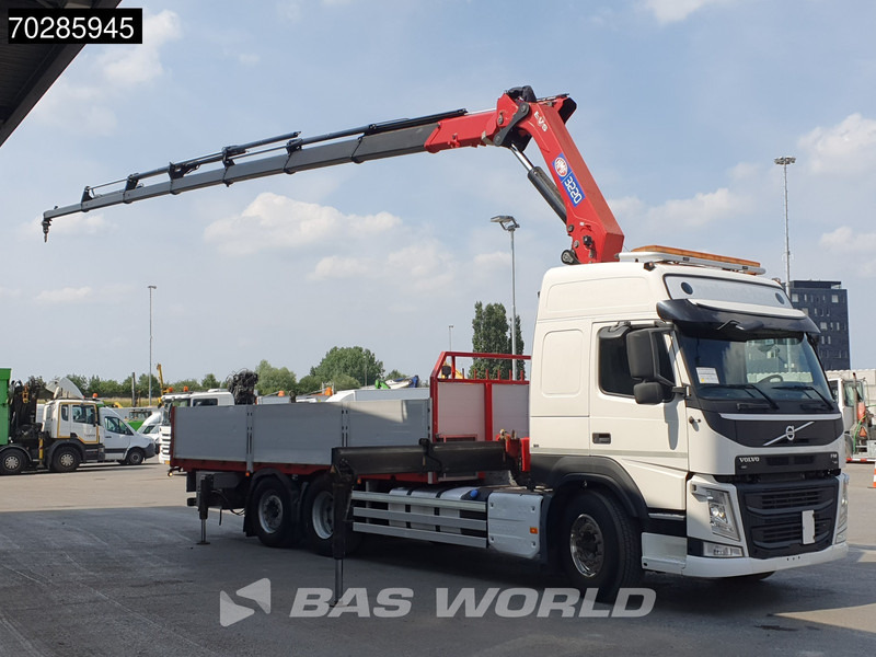 Volvo FM 500 6X2 HMF 3220-K7 Lift-Steering Axle Crane Kran Euro 6 - شاحنات مسطحة, شاحنة كرين: صورة 3 Volvo FM 500 6X2 HMF 3220-K7 Lift-Steering Axle Crane Kran Euro 6 - شاحنات مسطحة, شاحنة كرين: صورة 3