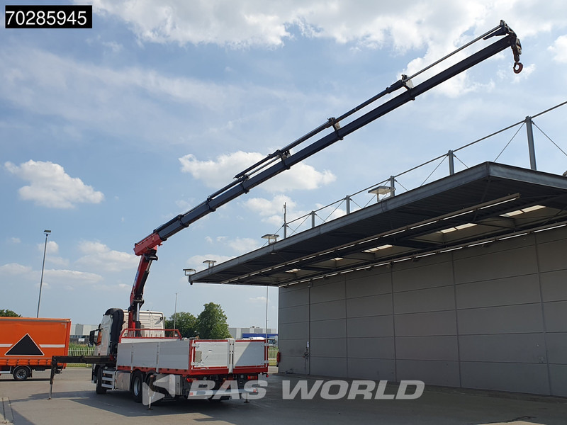 Volvo FM 500 6X2 HMF 3220-K7 Lift-Steering Axle Crane Kran Euro 6 - شاحنات مسطحة, شاحنة كرين: صورة 2 Volvo FM 500 6X2 HMF 3220-K7 Lift-Steering Axle Crane Kran Euro 6 - شاحنات مسطحة, شاحنة كرين: صورة 2
