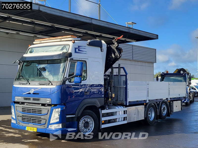 شاحنات مسطحة, شاحنة كرين Volvo FM 500 FM 6X2 NL-Truck HMF 3220-K7 Kran Crane Winch Lift+Steering-Axle Euro 6: صورة 8 شاحنات مسطحة, شاحنة كرين Volvo FM 500 FM 6X2 NL-Truck HMF 3220-K7 Kran Crane Winch Lift+Steering-Axle Euro 6: صورة 8