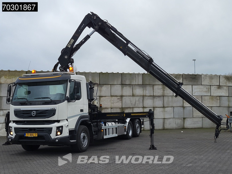 Volvo FMX 370 FMX 6X2 HIAB 244 E P-3 Hipro Kran + XR21S56 containersystem Lift+steering - شاحنة برافعة خطافية, شاحنة كرين: صورة 3 Volvo FMX 370 FMX 6X2 HIAB 244 E P-3 Hipro Kran + XR21S56 containersystem Lift+steering - شاحنة برافعة خطافية, شاحنة كرين: صورة 3