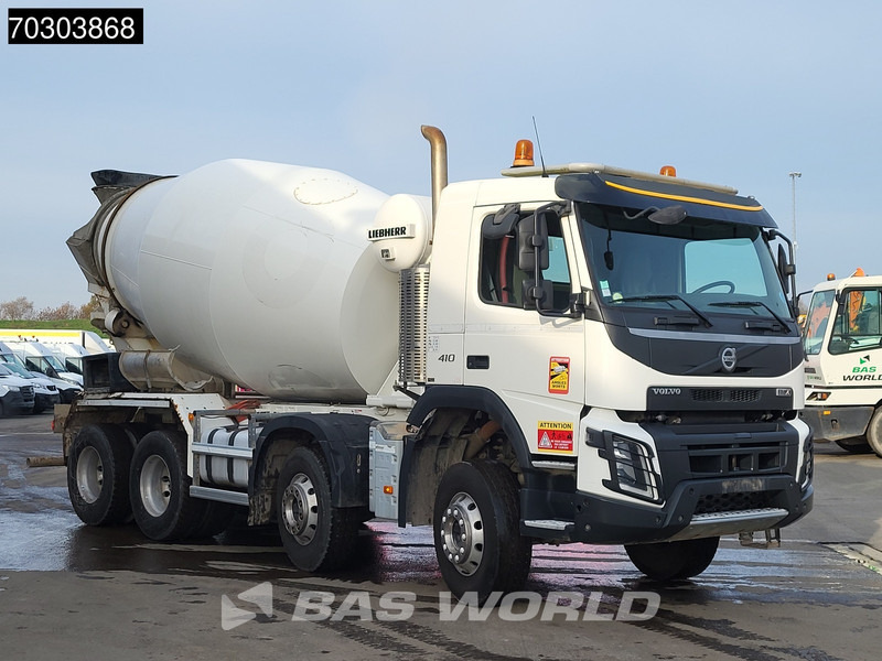 Volvo FMX 410 8X4 9m3 Liebherr mixer Steelsuspension Automatic Euro 6 - شاحنة خلاطة خرسانة: صورة 3 Volvo FMX 410 8X4 9m3 Liebherr mixer Steelsuspension Automatic Euro 6 - شاحنة خلاطة خرسانة: صورة 3