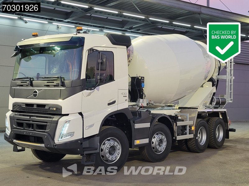 Volvo FMX 430 8X4 NEW! 10m3 Mixer Automatic Big-Axle Euro 6 - شاحنة خلاطة خرسانة: صورة 1 Volvo FMX 430 8X4 NEW! 10m3 Mixer Automatic Big-Axle Euro 6 - شاحنة خلاطة خرسانة: صورة 1